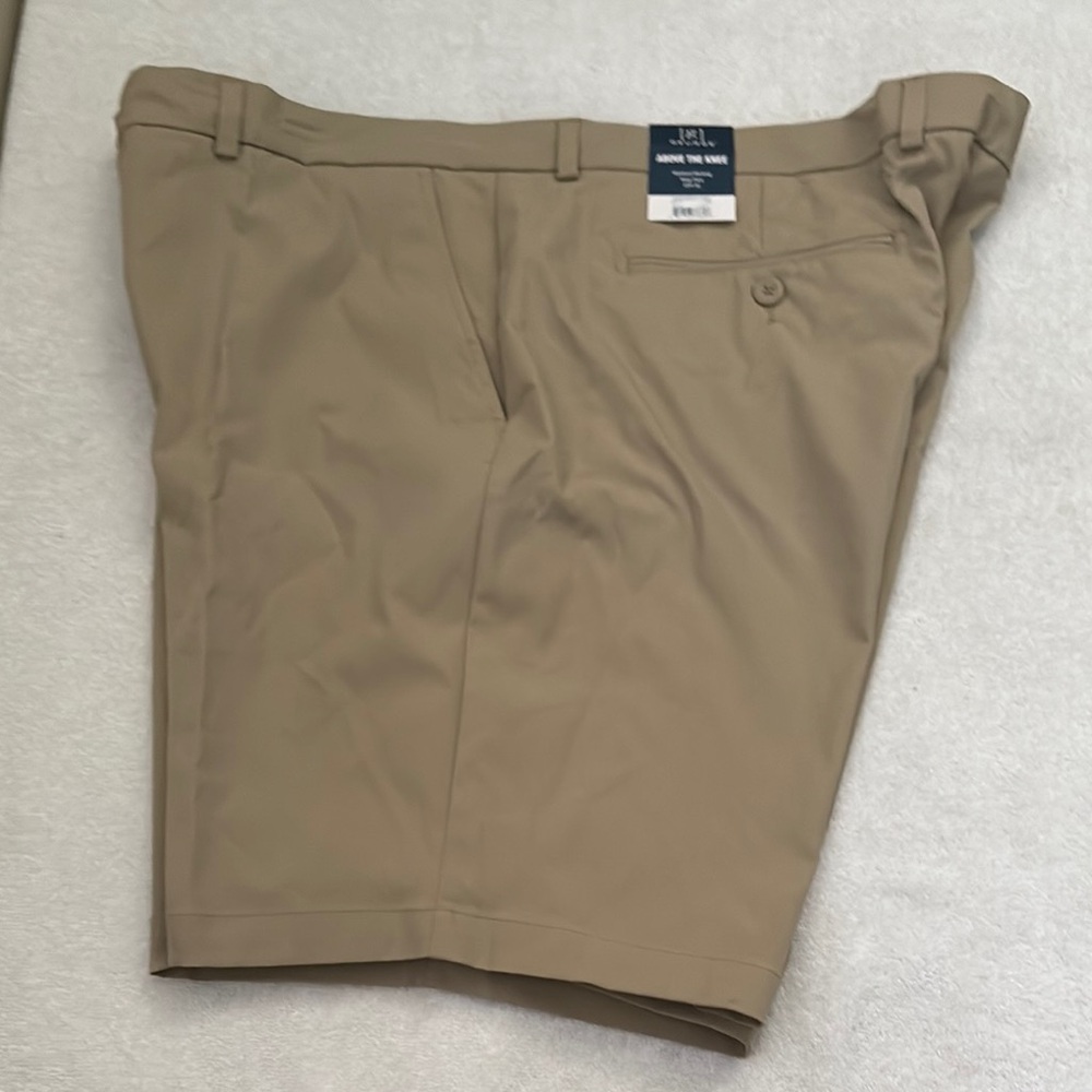 George Tan Flat Front Shorts